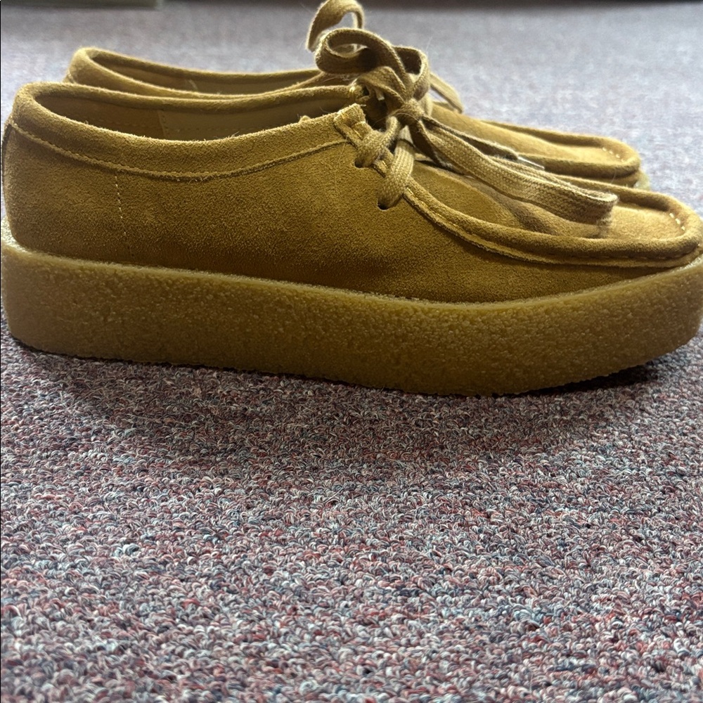 Project Cloud Wally Chunky Genuine Suede Shoes - Picture 2 of 6